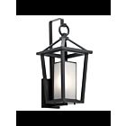 Kichler 49877BK 1-Light Black 100W Outdoor Wall Light