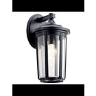Kichler 49894BK 1-Light Black 100W Outdoor Wall Light
