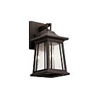 Kichler 49908RZ 1-Light Rubbed Bronze 75W Outdoor Wall Light