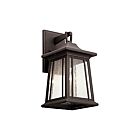 Kichler 49909RZ 1-Light Rubbed Bronze 100W Outdoor Wall Light