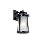 Kichler 49919BK 1-Light Black 100W Outdoor Wall Light