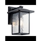 Kichler 49925BKT 1-Light Textured Black 75W Outdoor Wall Light