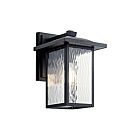 Kichler 49925BKT 1-Light Textured Black 75W Outdoor Wall Light