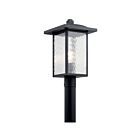Kichler 49927BKT 1-Light Textured Black 100W Outdoor Post Light