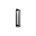 Kichler 49946BKTLED 2-Lights Textured Black 15W LED Outdoor Wall Light
