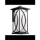 Kichler 49975BKTLED 1-Light Textured Black 16W LED Outdoor Wall Light
