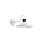 Kichler 49980WH 1-Light White 100W Outdoor Wall Light