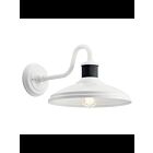 Kichler 49980WH 1-Light White 100W Outdoor Wall Light