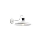 Kichler 49981WH 1-Light White 150W Outdoor Wall Light