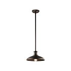 Kichler 49982OZ 1-Light Olde Bronze 100W Outdoor Pendant