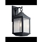 Kichler 49986DBK 1-Light Distressed Black 150W Outdoor Wall Light