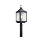 Kichler 49987DBK 1-Light Distressed Black 150W Outdoor Post Light