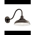 Kichler 49990OZ 1-Light Olde Bronze 100W Outdoor Wall Light