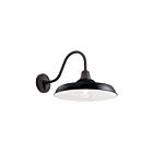 Kichler 49991BK 1-Light Black 150W Outdoor Wall Light