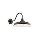 Kichler 49991OZ 1-Light Olde Bronze 150W Outdoor Wall Light