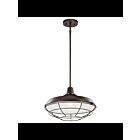 Kichler 49993OZ 1-Light Olde Bronze 150W Outdoor Pendant