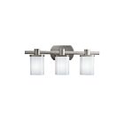 Kichler 5053NI 3-Lights Brushed Nickel 100W Vanity Light