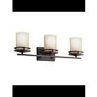 Kichler 5078OZ 3-Lights Olde Bronze 100W Vanity Light