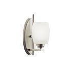 Kichler 5096NI 1-Light Brushed Nickel 100W Wall Sconce