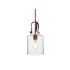 Kichler 52035ACO 1-Light Antique Copper 75W Pendant