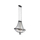 Kichler 52048BKT 6-Lights Textured Black 60W Foyer Chandelier