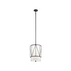 Kichler 52073BK 1-Light Black 100W Pendant