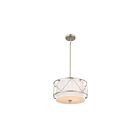Kichler 52074SN Satin Nickel Semi Flush Mount
