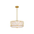 Kichler 52075CLG Classic Gold Semi Flush Mount