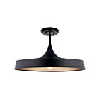 Kichler 52096BK 1-Light Black 150W Pendant