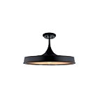 Kichler 52096BK 1-Light Black 150W Pendant