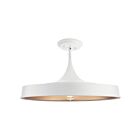 Kichler 52096WH 1-Light White 150W Pendant