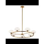 Kichler 52225FXG 7-Lights Fox Gold 50W 2-Tier Chandelier
