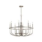 Kichler 52305NI 12-Lights Brushed Nickel 60W 2-Tier Chandelier