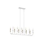 Kichler 52350WH 12-Lights White Chandelier