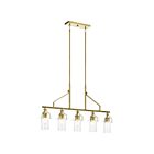 Kichler 52379NBR 5-Lights Brushed Brass Chandelier