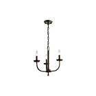 Kichler 52383OZ 3-Lights Olde Bronze 60W 1-Tier Chandelier