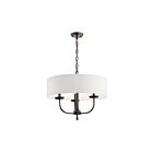 Kichler 52384OZ 3-Lights Olde Bronze 60W 1-Tier Chandelier