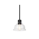 Kichler Eastmont 52405BK 1-Light 75W Black Mini Pendant