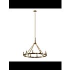 Kichler 52421BNB 10-Lights Brushed Natural Brass 60W Round Chandelier