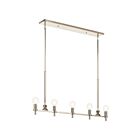 Kichler 52425PN 5-Lights Nickel Textured Chandelier