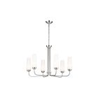 Kichler 52480PN 6-Lights Polished Nickel Chandelier
