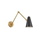 Kichler 52486NBRB Natural Brass & Black Wall Sconce