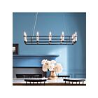 Kichler 52492BK 12-Lights Black 720W Cord Chandelier