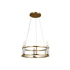 Kichler 52493BNB 3-Lights Brushed Natural Brass 180W Chandelier