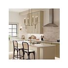 Kichler 52495BNB 6-Lights Brushed Natural Brass 360W 1-tier Chandelier