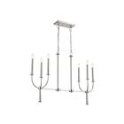 Kichler 52495PN 6-Lights Polished Nickel 360W Chandelier
