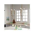 Kichler 52496BNB 3-Lights Brushed Natural Brass 180W Pendant