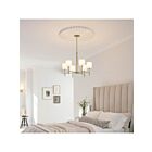 Kichler 52500BNB 6-Lights Brushed Natural Brass 240W Rod Chandelier