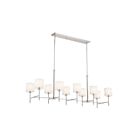 Kichler 52503PN 10-Lights Polished Nickel 400W Chandelier