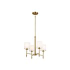 Kichler 52504BNB 4-Lights Brushed Natural Brass 160W Chandelier